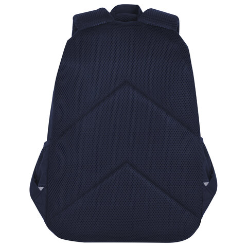Рюкзак BRAUBERG INTENT, 2 отделения, 4 кармана, "Navy blue", 39х27х14