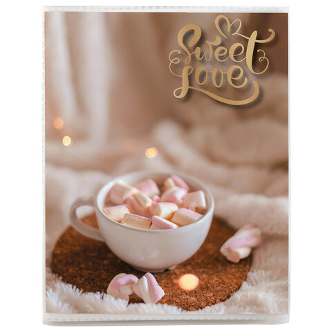 Фотоальбом BRAUBERG "Sweet love" на 36 фото 10х15 см, мягкая обложка,