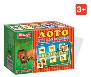Лото Кто где живет 00907 Лото Кто где живет 00907