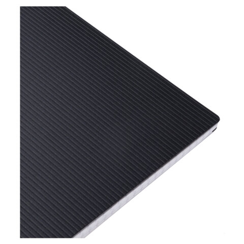 Тетрадь обложка пластик, А4, 80 л., гребень, клетка, HATBER, "VELVET"