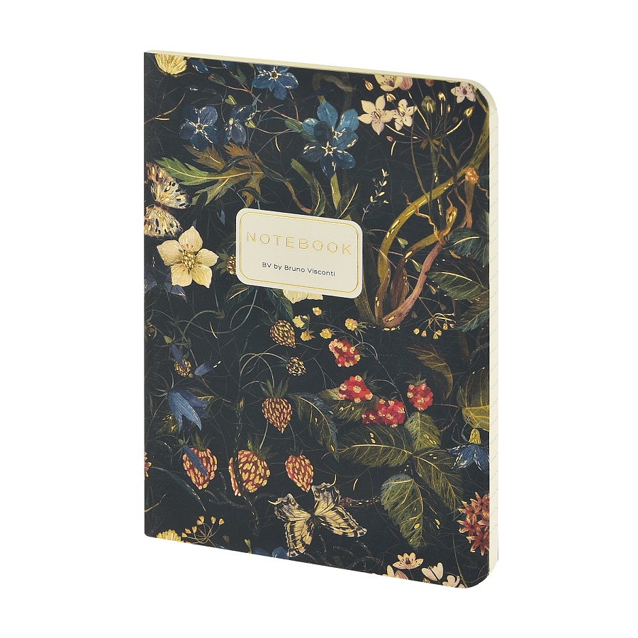 Тетрадь общая BrunoVisconti® А6 (90 х 125 мм) "ЛЕСНЫЕ ЯГОДЫ " 32 л.,