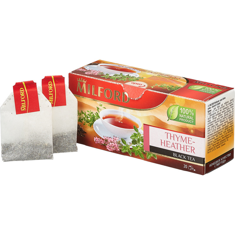 Чай Milford чабрец-цветки 20 пак., 35г Чай Milford чабрец-цветки 20 пак., 35г