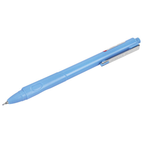 Ручка шариковая автоматическая с грипом BRAUBERG "COMFORT GRIP",
