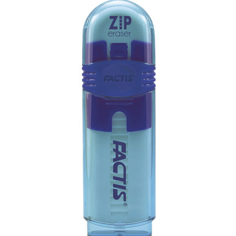 Резинка стирательная FACTIS ZIP (Испания), пластиковый держатель, 80x10x10 мм,