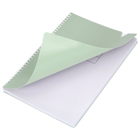 Тетрадь обложка пластик, А4 80 л., гребень мягкий, вырубка для ручки, клетка, Тетрадь обложка пластик, А4 80 л., гребень мягкий, вырубка для ручки, клетка,