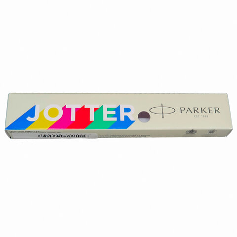 Ручка шариковая PARKER "Jotter Orig Black", корпус черный, детали