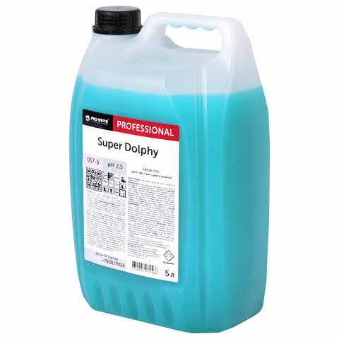 Средство для уборки санитарных помещений, 5 л, PRO-BRITE SUPER DOLPHY,