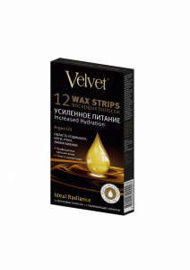 Velvet Восковые полоски для тела Argan oil «Усиленное питание» (12 шт)/24 шт., Velvet Восковые полоски для тела Argan oil «Усиленное питание» (12 шт)/24 шт.,