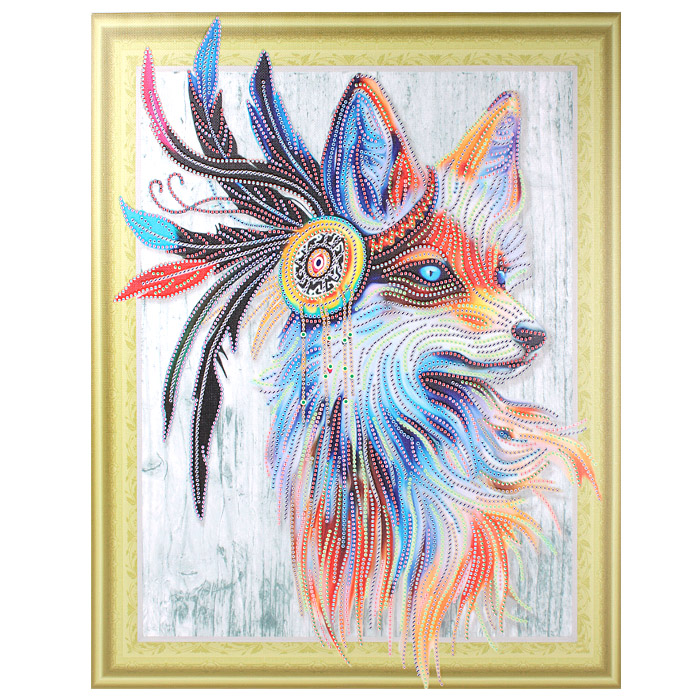 Алмазная живопись "Darvish" 40*50см "Лиса"