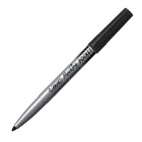 Маркер перманентный BIC "Marking Fine ECOlutions", ЧЕРНЫЙ, круглый Маркер перманентный BIC "Marking Fine ECOlutions", ЧЕРНЫЙ, круглый