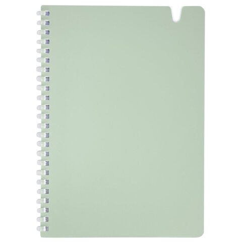 Тетрадь обложка пластик, А5 80 л., гребень мягкий, вырубка для ручки, клетка, Тетрадь обложка пластик, А5 80 л., гребень мягкий, вырубка для ручки, клетка,