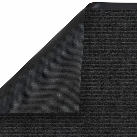 Коврик придверный 50х80 см, ЧЕРНЫЙ, влаго-грязезащитный, 450 г/м2, ребристый, Коврик придверный 50х80 см, ЧЕРНЫЙ, влаго-грязезащитный, 450 г/м2, ребристый,