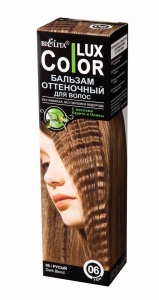Белита Бальзам оттеночный для волос тон 06 Русый 100мл/20шт Белита Бальзам оттеночный для волос тон 06 Русый 100мл/20шт