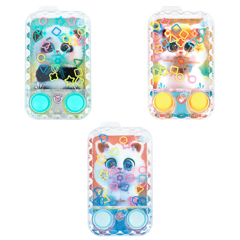 Водная игра МИЛЫЕ ЗВЕРЯТА, 13х7 см, колечки, ассорти, 3 вида, JOLLY JOT (ДЖОЛЛИ