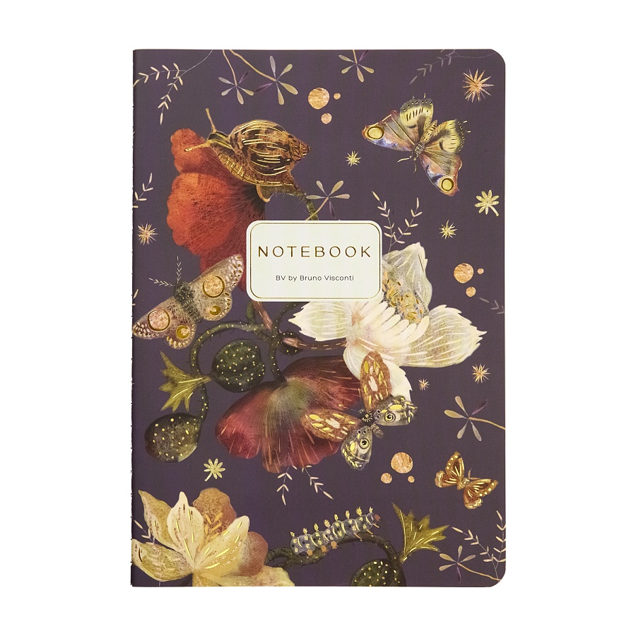 ТЕТРАДЬ А5, Bruno Visconti "FAUNA.Бабочки.Южная ночь", 40л. клетка ТЕТРАДЬ А5, Bruno Visconti "FAUNA.Бабочки.Южная ночь", 40л. клетка