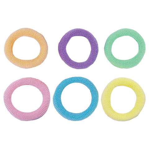 Резинки для волос НАБОР 35 шт., мягкие, маленькие, разные цвета, MONTE VITA Резинки для волос НАБОР 35 шт., мягкие, маленькие, разные цвета, MONTE VITA