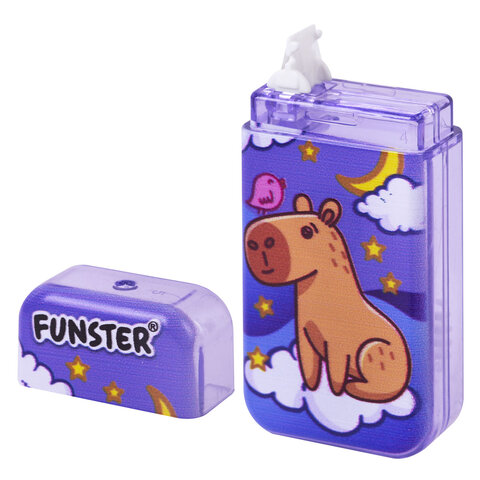 Корректирующая лента FUNSTER (ФАНСТЕР) "КАПИБАРЫ", 5 мм х 5 м,