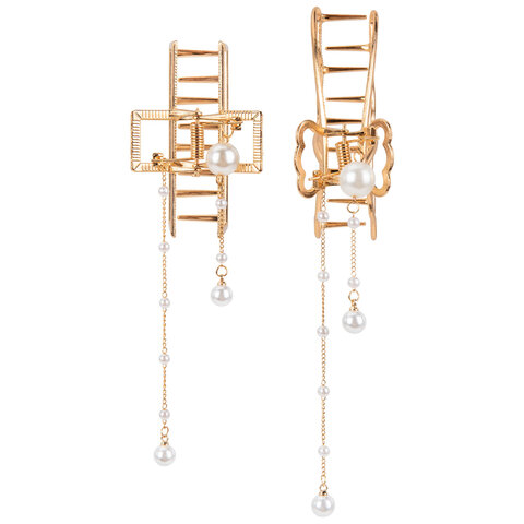 Краб для волос 7,5 см, с подвесками, золотистый, АССОРТИ, MONTE VITA (МОНТЕ Краб для волос 7,5 см, с подвесками, золотистый, АССОРТИ, MONTE VITA (МОНТЕ