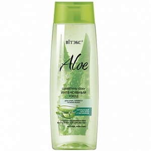 ВИТЭКС ALOE 97% ШАМПУНЬ-Elixir ИНТЕНСИВНЫЙ УХОД для сухих, ломких и тусклых ВИТЭКС ALOE 97% ШАМПУНЬ-Elixir ИНТЕНСИВНЫЙ УХОД для сухих, ломких и тусклых