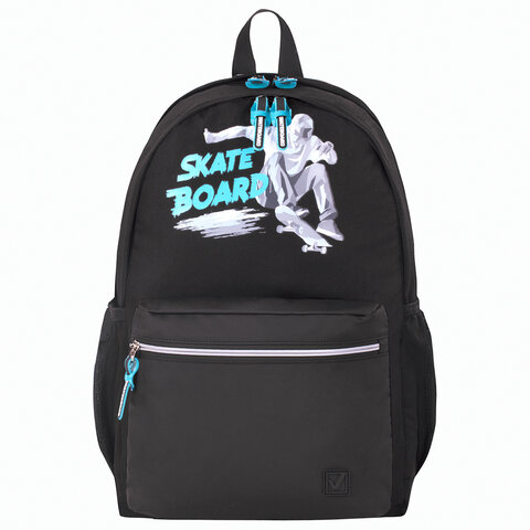 Рюкзак BRAUBERG FASHION CITY универсальный, Skateboard, 46х31х15 см, 229969 Рюкзак BRAUBERG FASHION CITY универсальный, Skateboard, 46х31х15 см, 229969
