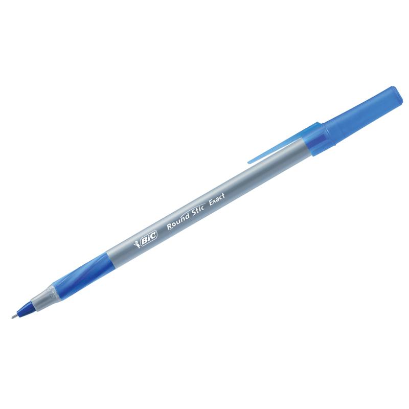 Ручка шариковая bic синяя. Ручка шариковая BIC Round Stic exact синяя 0.7мм грип. Ручка BIC Round Stic exact синяя. Ручка шариковая BIC Round Stic. Ручка шариковая BIC, синяя, 0,35 мм, Round Stic exact *20/360.