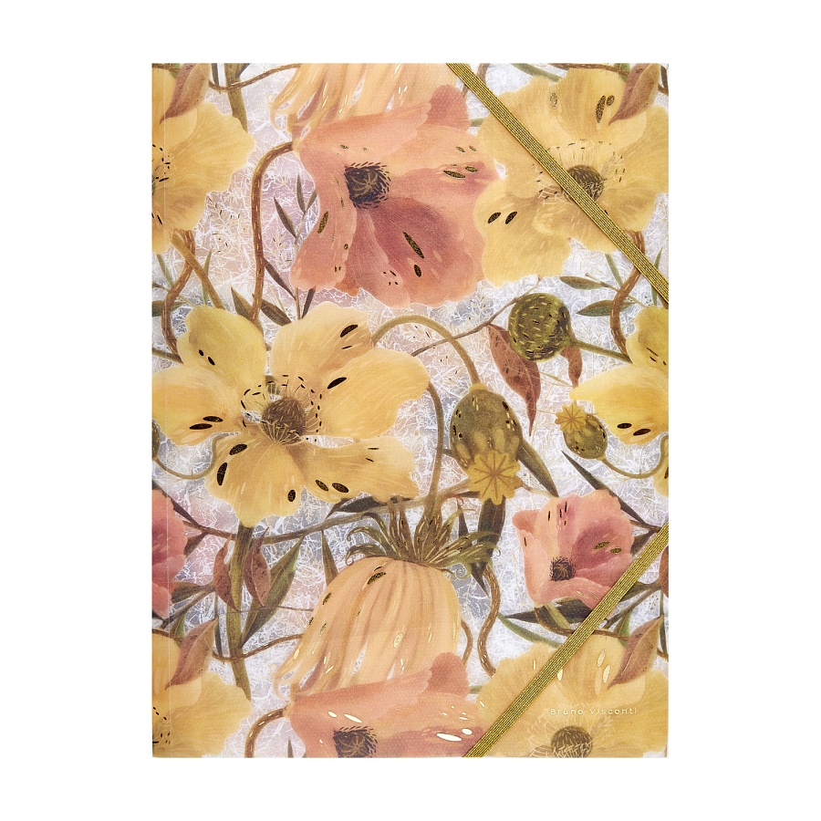 ПАПКА ФАЙЛ НА РЕЗИНКЕ "FLORA.ЦВЕТОЧНАЯ СТРАСТЬ", А4 ПАПКА ФАЙЛ НА РЕЗИНКЕ "FLORA.ЦВЕТОЧНАЯ СТРАСТЬ", А4