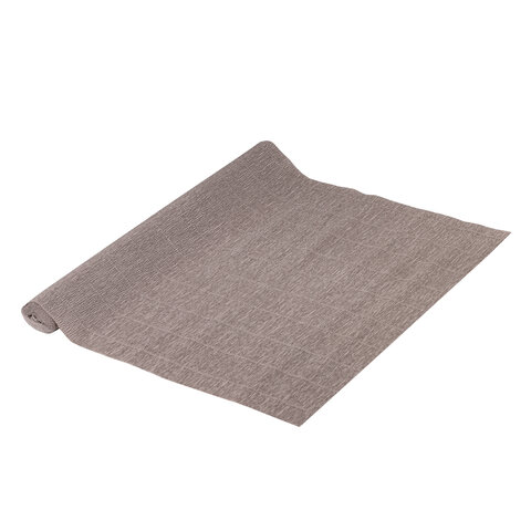 Бумага гофрированная (ИТАЛИЯ) 180 г/м2, серая (604), 50х250 см, BRAUBERG FLORE,