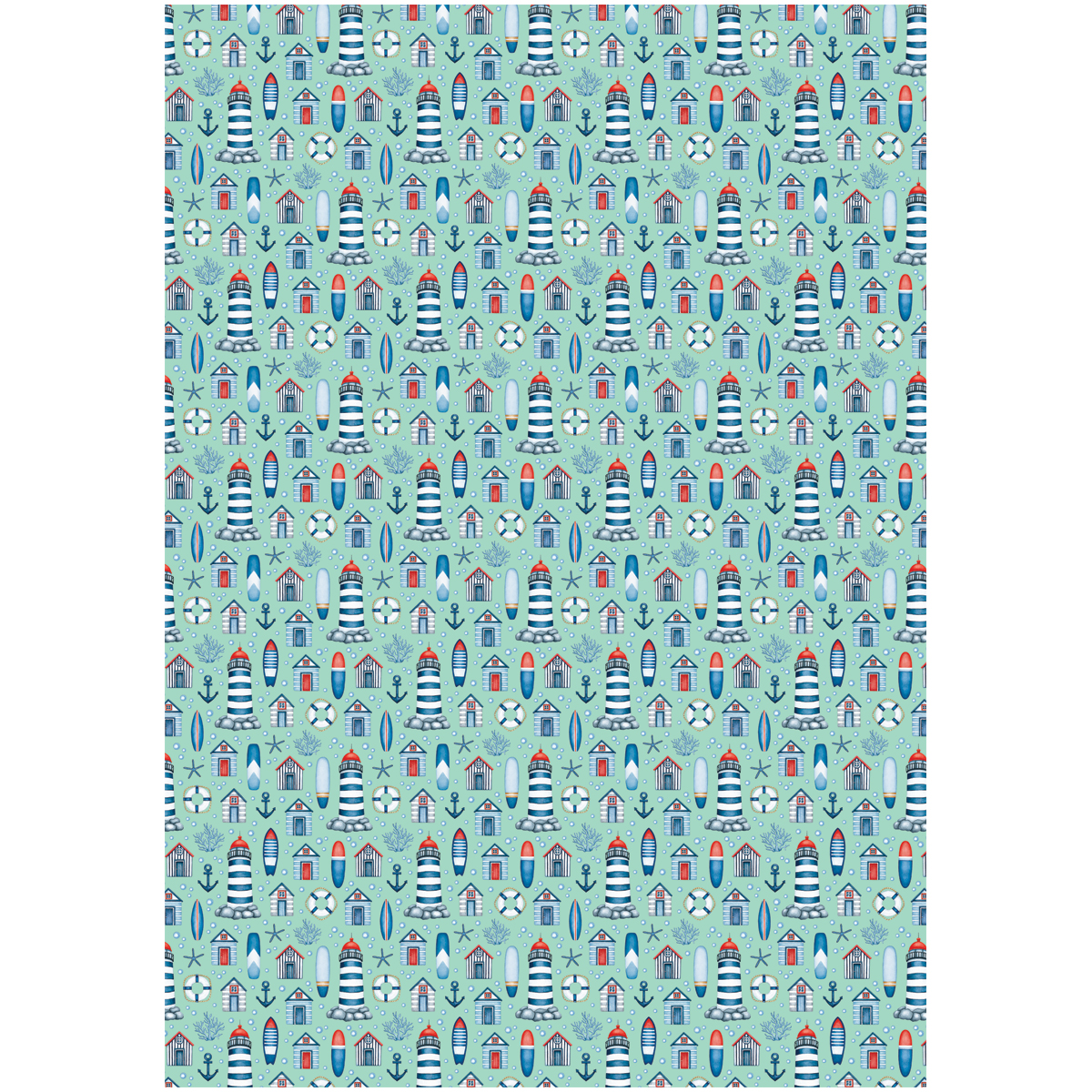 Упаковочная бумага глянцевая 70*100см, MESHU "Мир техники", 80г/м2,