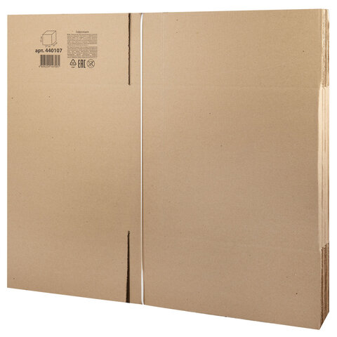 Гофрокороб, длина 500 мм х ширина 370 мм х высота 370 мм, марка Т22, профиль В,