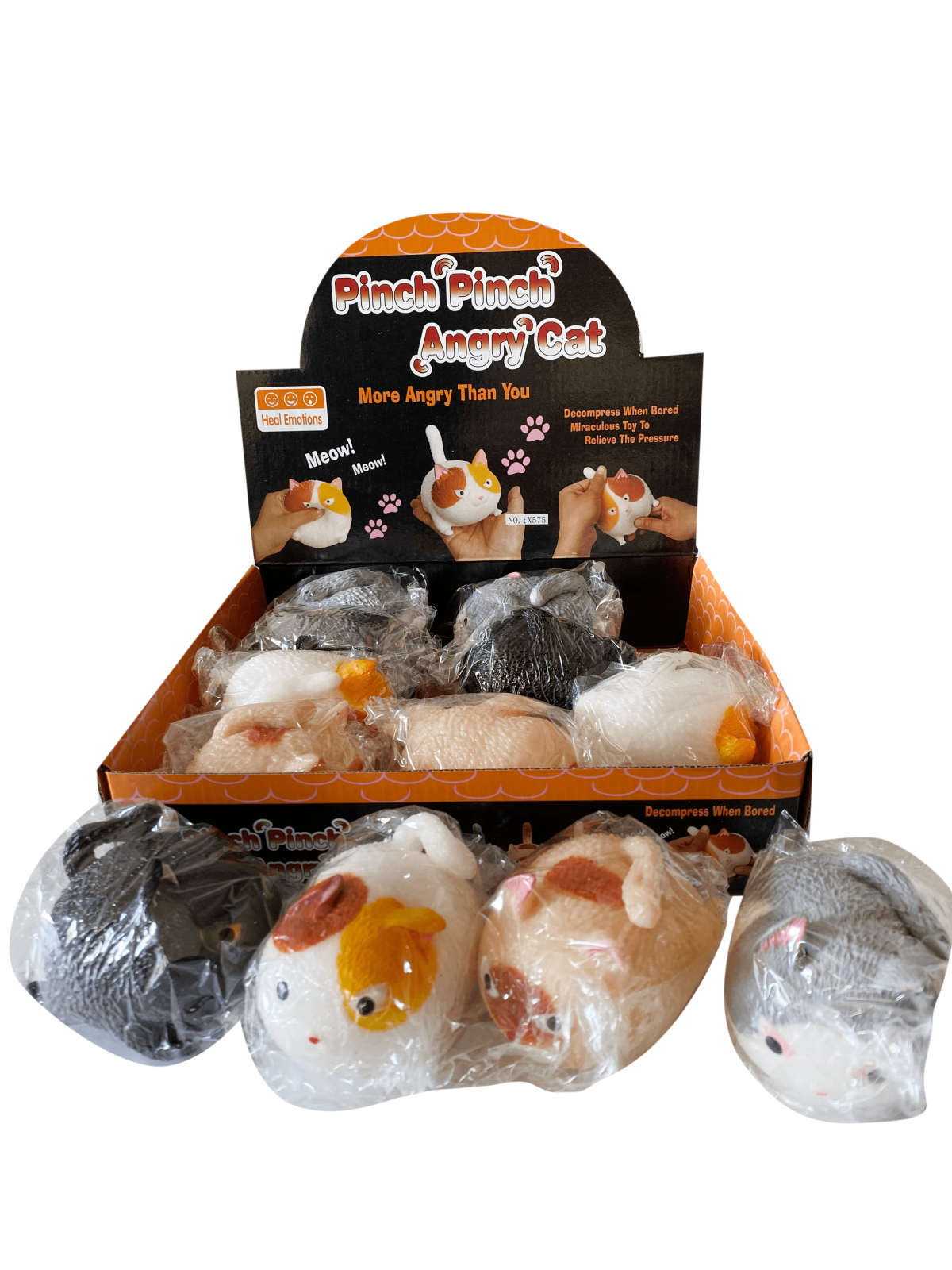 Игрушка-тянучка "Котик" Игрушка-тянучка "Котик"