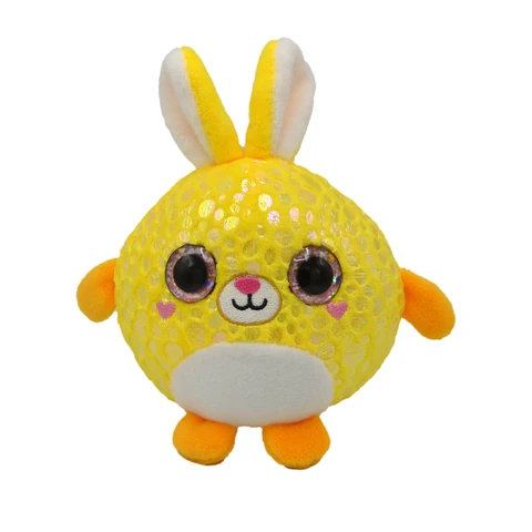 Игрушка мягкая "Микс", 10 см, ассорти 5 дизайнов, глаза светятся в