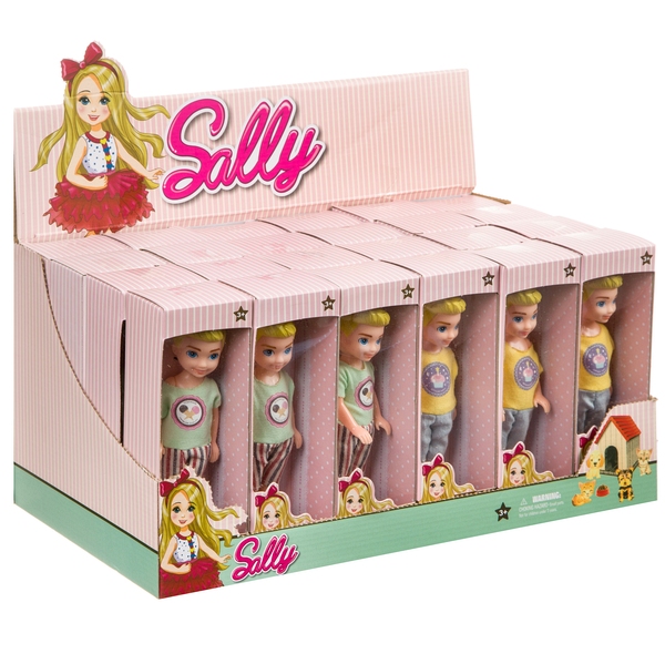 Набор кукол 5.5" Sally, 24 шт., мальчик, 2 вида, арт.7722-В Набор кукол 5.5" Sally, 24 шт., мальчик, 2 вида, арт.7722-В