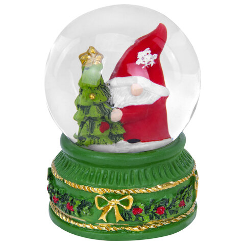 Снежный шар "Гномики" диаметр 45 мм, полистоун/стекло, 4 дизайна