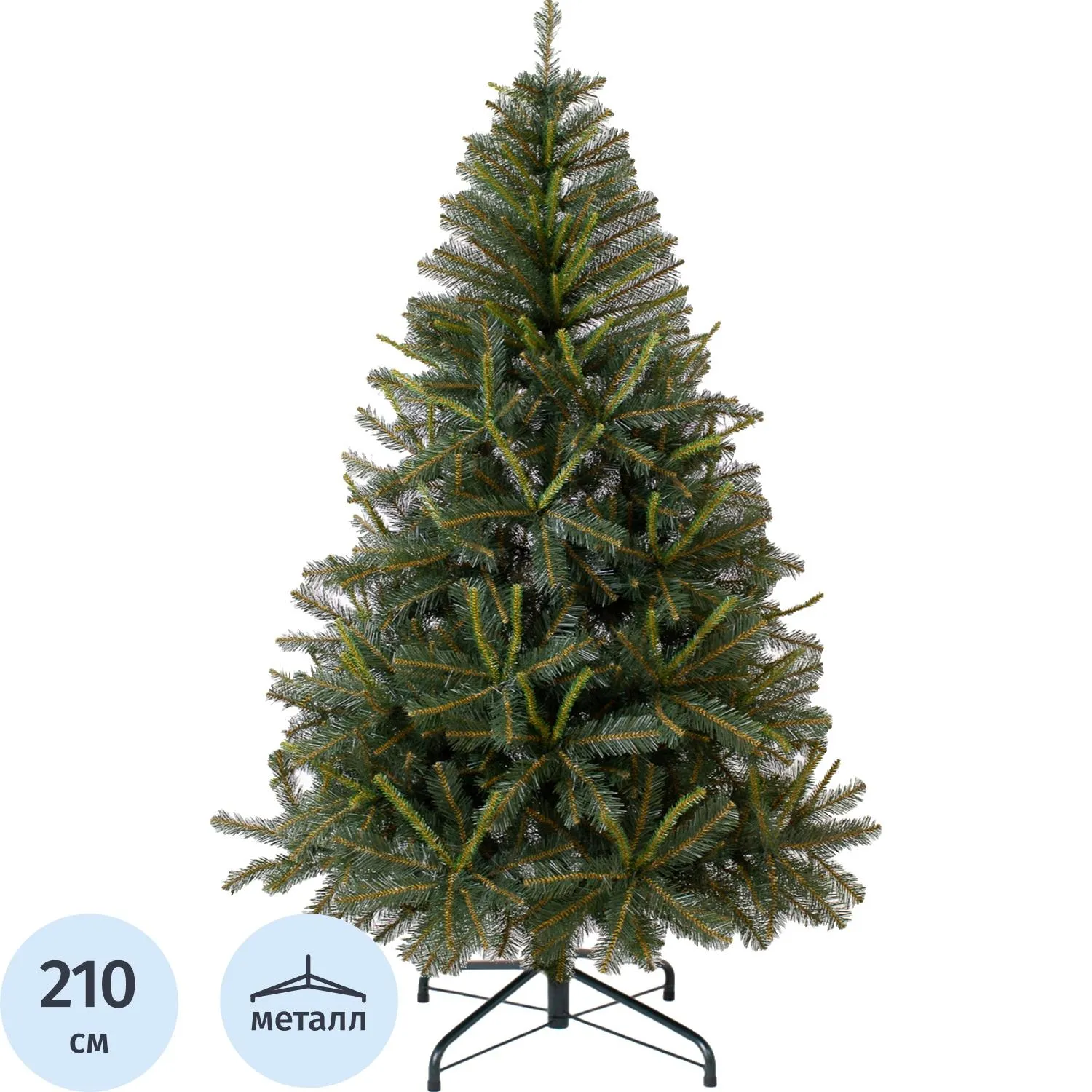 Елка новогодняя Green Trees Таежная Классик напольная 2.1 м Елка новогодняя Green Trees Таежная Классик напольная 2.1 м