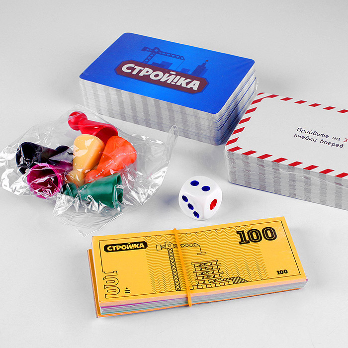 Настольная игра "Строй!ка" Настольная игра "Строй!ка"