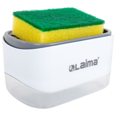 Диспенсер/дозатор для моющего средства, органайзер + губка, БЕЛЫЙ, 14,5х9х10 см, Диспенсер/дозатор для моющего средства, органайзер + губка, БЕЛЫЙ, 14,5х9х10 см,