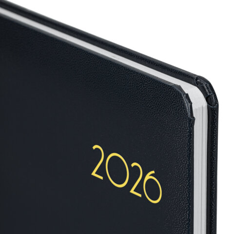 Еженедельник датированный 2026, А5, 145х215 мм, BRAUBERG "Select",