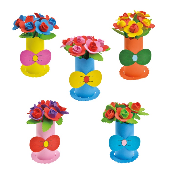 Набор для творчества "Ваза с цветами" Набор для творчества "Ваза с цветами"