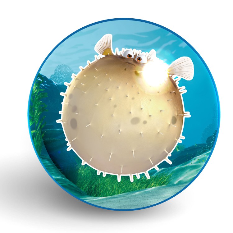 Мяч «В поисках Немо» Немо, 22 см.