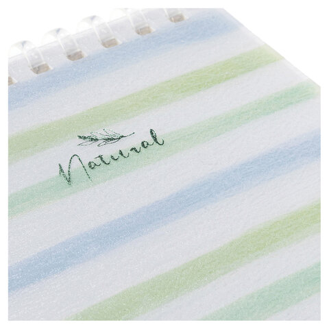 Блокнот МАЛЫЙ ФОРМАТ А6, 80 л., мягкий гребень, пластик, фольга, клетка, HATBER, Блокнот МАЛЫЙ ФОРМАТ А6, 80 л., мягкий гребень, пластик, фольга, клетка, HATBER,