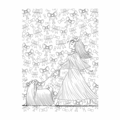 Книжка-раскраска аниме WOW MANGA, 210х280 мм, 96 страниц, склейка, БОМБОРА,