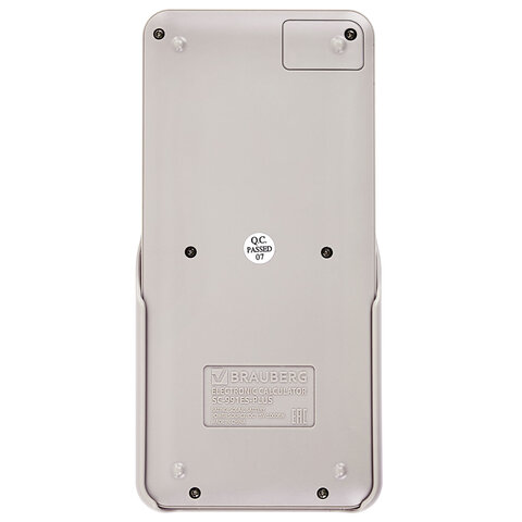 Калькулятор инженерный BRAUBERG SC-991ES-PLUS-GY (164х80 мм), 552 функции, 10+2