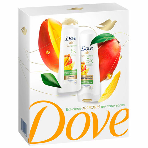 Подарочный набор DOVE "Глубокое питание и восстановление" Шампунь 250