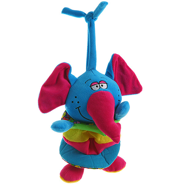 Игрушка развивающая, мягкая, гармошка СЛОН 14 см., Bondibon, CRD 19х15 см. Игрушка развивающая, мягкая, гармошка СЛОН 14 см., Bondibon, CRD 19х15 см.