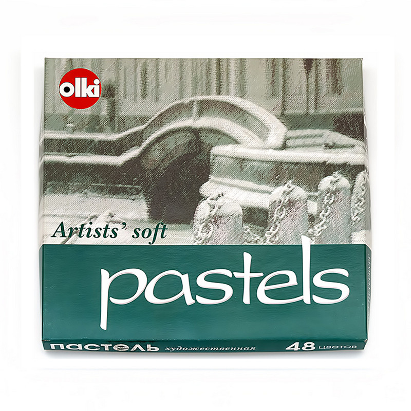 Пастель Olki Soft Графика 48 цв. сухая, арт.0038 Пастель Olki Soft Графика 48 цв. сухая, арт.0038