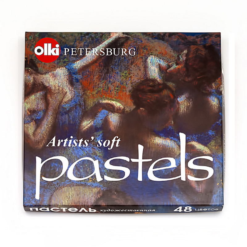Пастель Olki Soft Ассорти 48 цв. сухая 0021 971992 Пастель Olki Soft Ассорти 48 цв. сухая 0021 971992