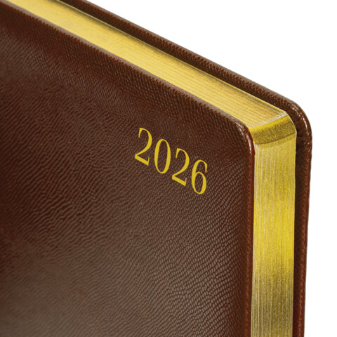 Ежедневник датированный 2026 БОЛЬШОЙ ФОРМАТ 210х297 мм, А4, BRAUBERG