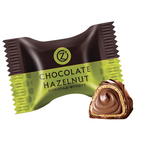 Конфеты вафельные O'ZERA "Chocolate Hazelnut" с начинкой из фундучной