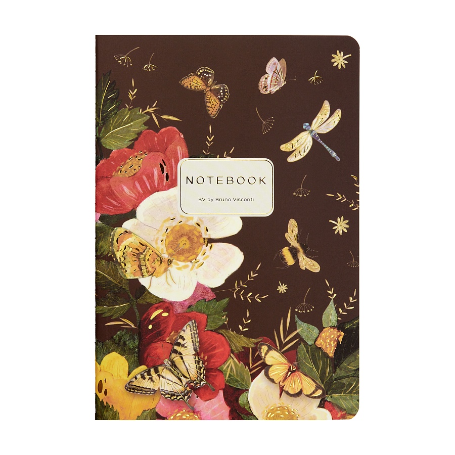 ТЕТРАДЬ А5, Bruno Visconti "FAUNA.Цветы.Бабочки.Стрекозы", 40л. ТЕТРАДЬ А5, Bruno Visconti "FAUNA.Цветы.Бабочки.Стрекозы", 40л.