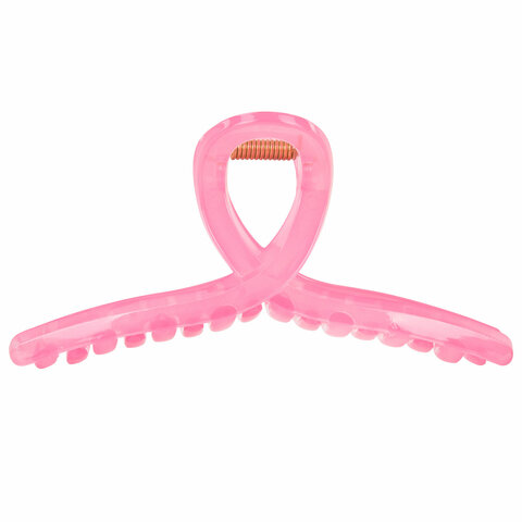 Краб для волос 11 см, глянцевый, розовый, MONTE VITA (МОНТЕ ВИТА), 457007 Краб для волос 11 см, глянцевый, розовый, MONTE VITA (МОНТЕ ВИТА), 457007